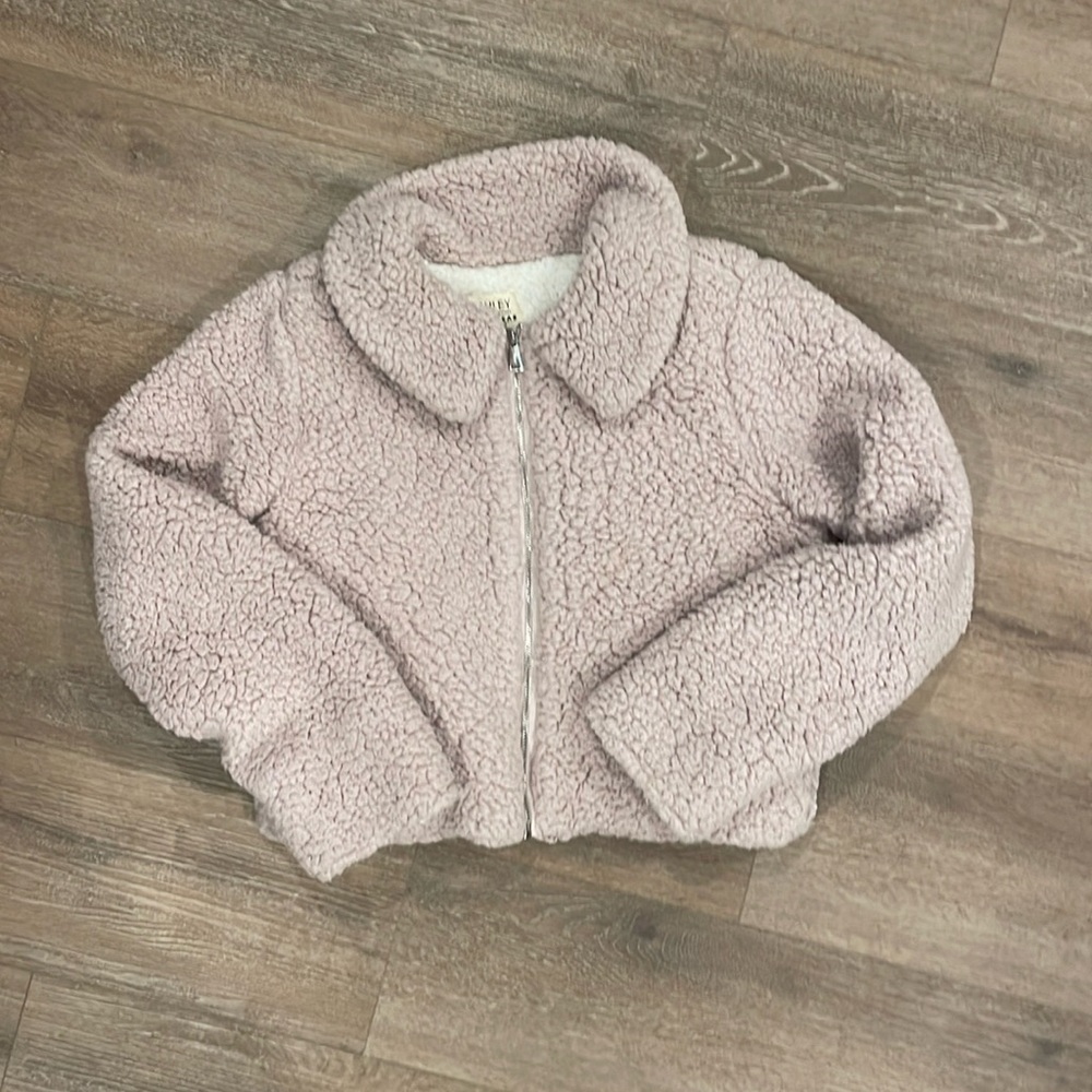 Teddy Bear Zip up Coat